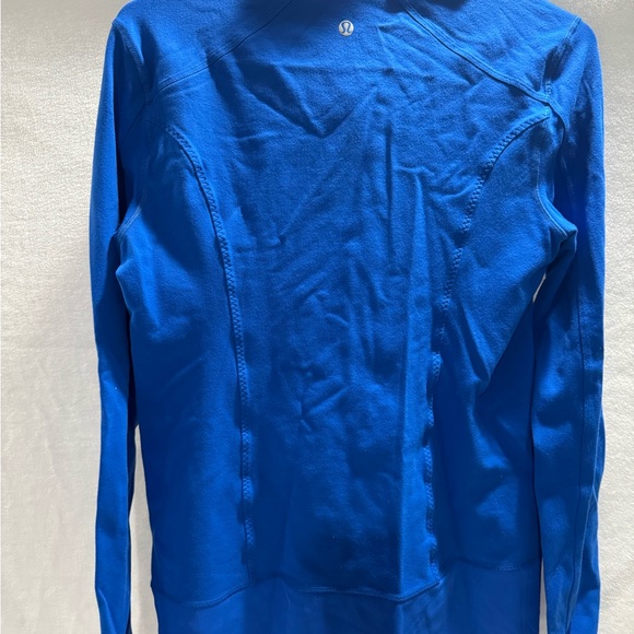 Lululemon Athletica Vibrant Blue Zip - Picture 4 of 6